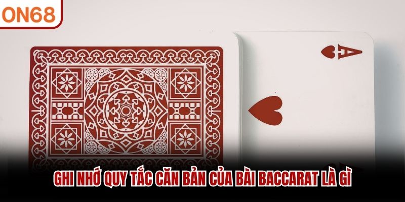 bài baccarat là gì